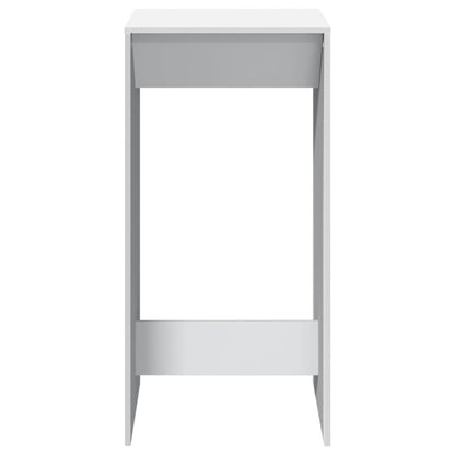 vidaXL Bar Table White 51x50x103,5 cm Engineered Wood