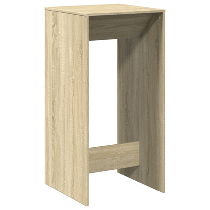 vidaXL Bar Table Sonoma Oak 51x50x103,5 cm Engineered Wood