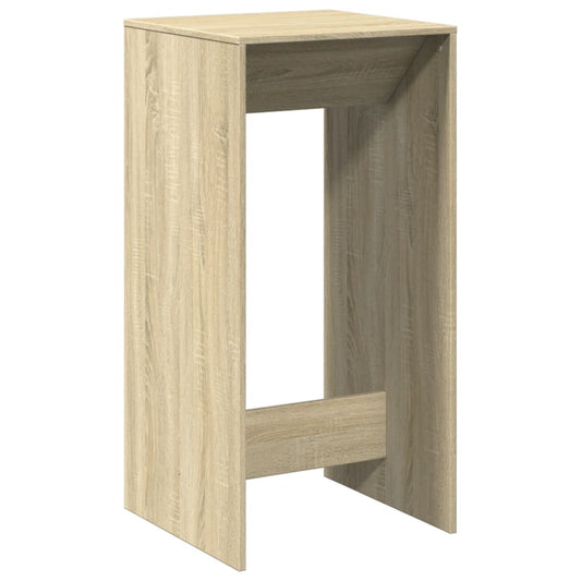 vidaXL Bar Table Sonoma Oak 51x50x103,5 cm Engineered Wood
