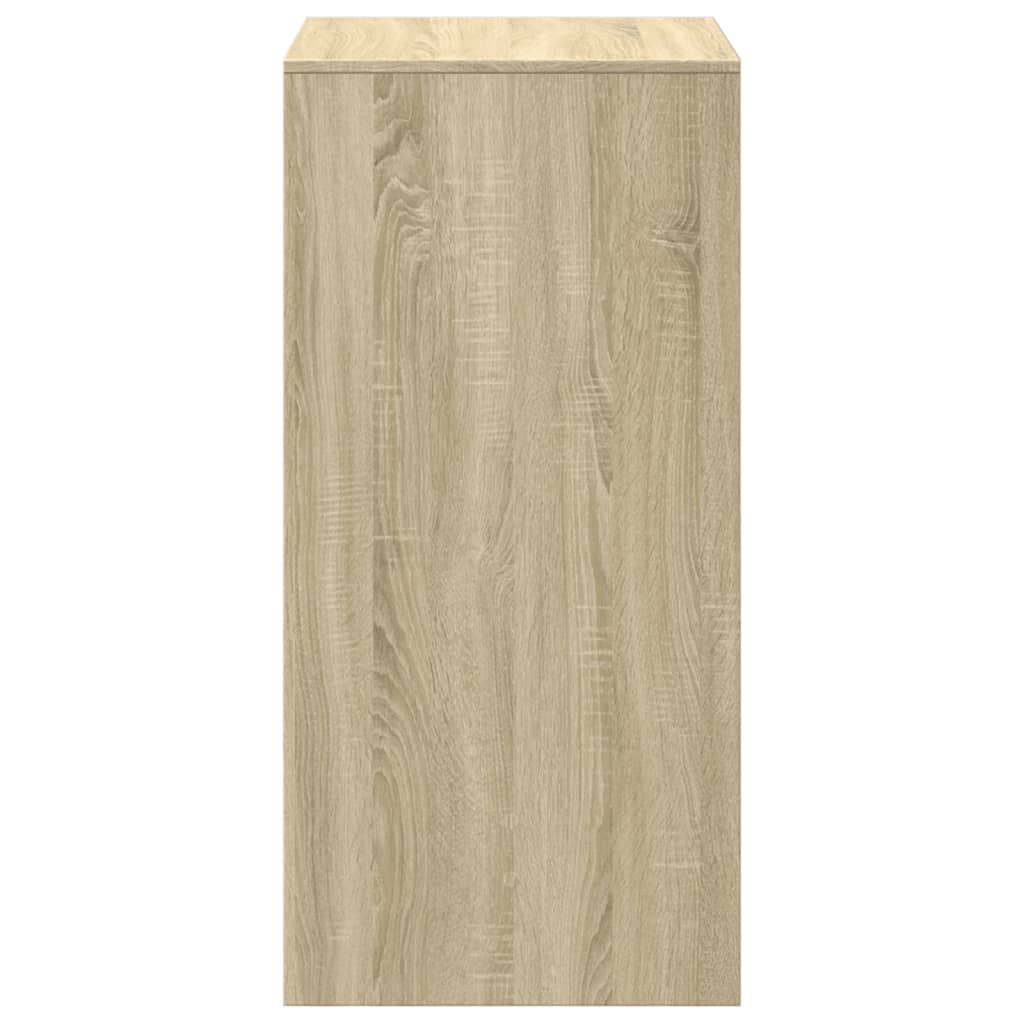 vidaXL Bar Table Sonoma Oak 51x50x103,5 cm Engineered Wood
