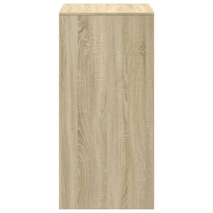 vidaXL Bar Table Sonoma Oak 51x50x103,5 cm Engineered Wood