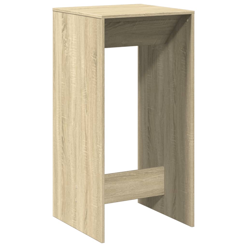 vidaXL Bar Table Sonoma Oak 51x50x103,5 cm Engineered Wood