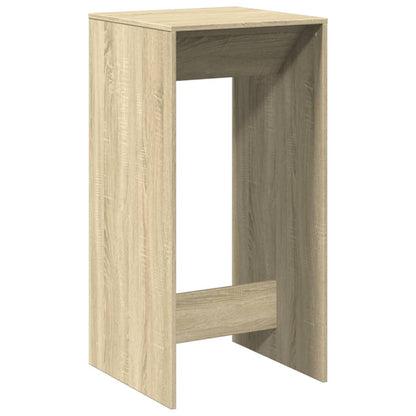 vidaXL Bar Table Sonoma Oak 51x50x103,5 cm Engineered Wood