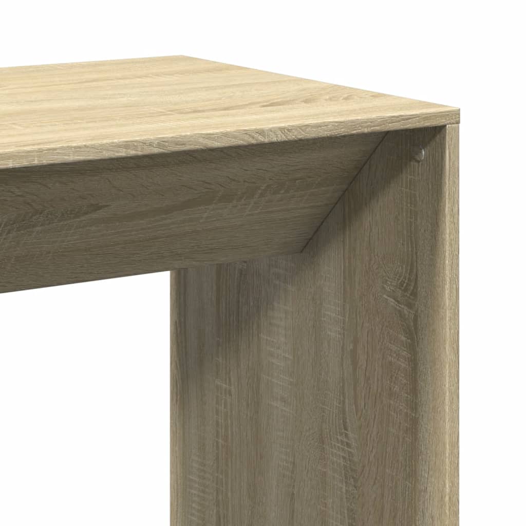 vidaXL Bar Table Sonoma Oak 51x50x103,5 cm Engineered Wood