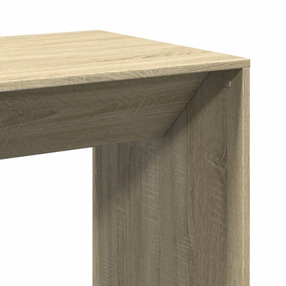 vidaXL Bar Table Sonoma Oak 51x50x103,5 cm Engineered Wood