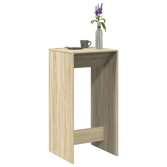 vidaXL Bar Table Sonoma Oak 51x50x103,5 cm Engineered Wood