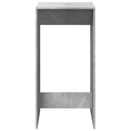 vidaXL Bar Table Concrete Grey 51x50x103,5 cm Engineered Wood