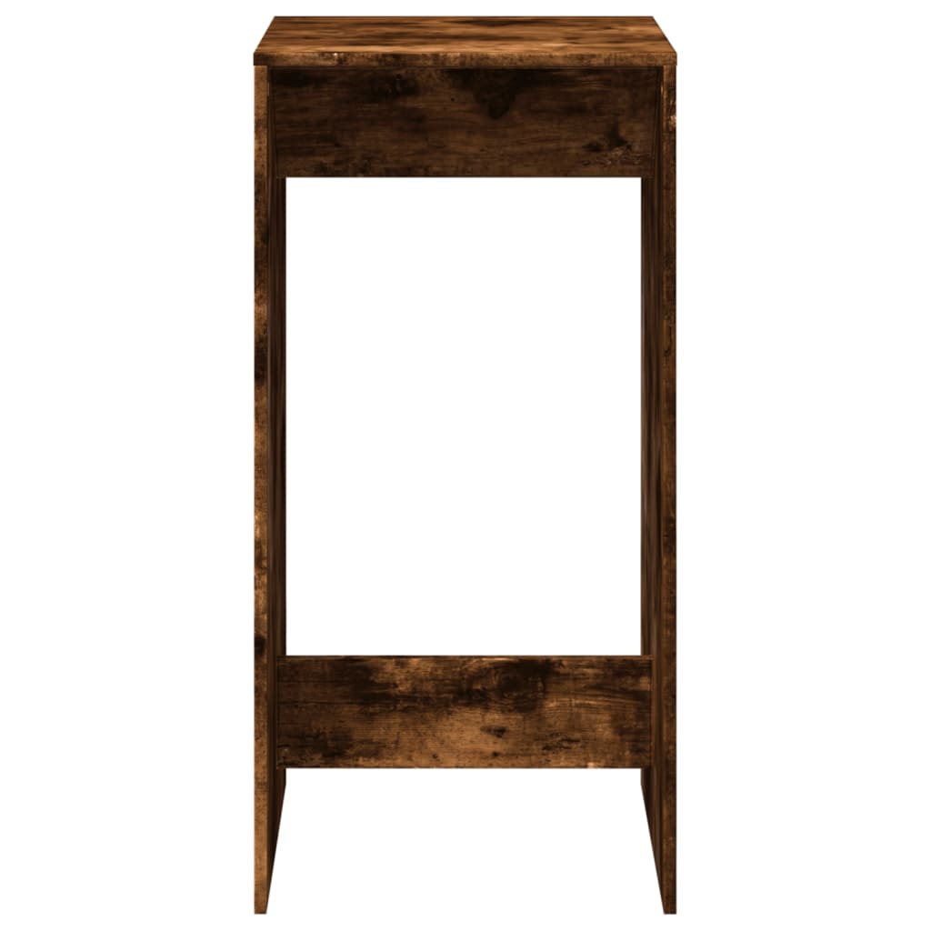 vidaXL Bar Table Smoked Oak 51x50x103,5 cm Engineered Wood