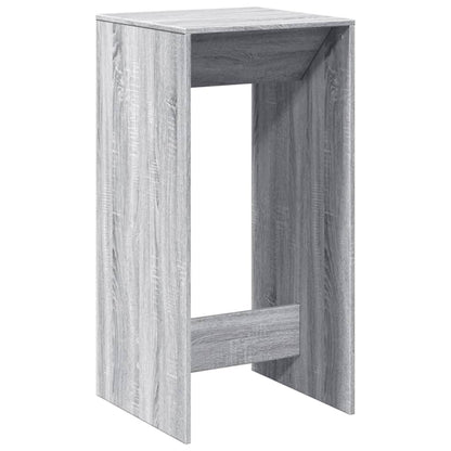 vidaXL Bar Table Grey Sonoma 51x50x103,5 cm Engineered Wood