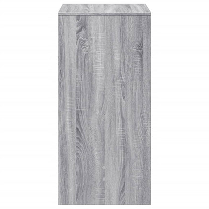 vidaXL Bar Table Grey Sonoma 51x50x103,5 cm Engineered Wood