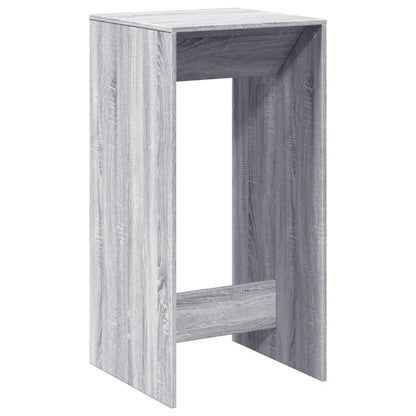 vidaXL Bar Table Grey Sonoma 51x50x103,5 cm Engineered Wood