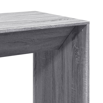 vidaXL Bar Table Grey Sonoma 51x50x103,5 cm Engineered Wood