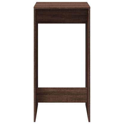 vidaXL Bar Table Brown Oak 51x50x103,5 cm Engineered Wood