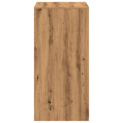 vidaXL Bar Table Artisan Oak 51x50x103,5 cm Engineered Wood