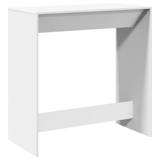 vidaXL Bar Table White 102x50x103,5 cm Engineered Wood