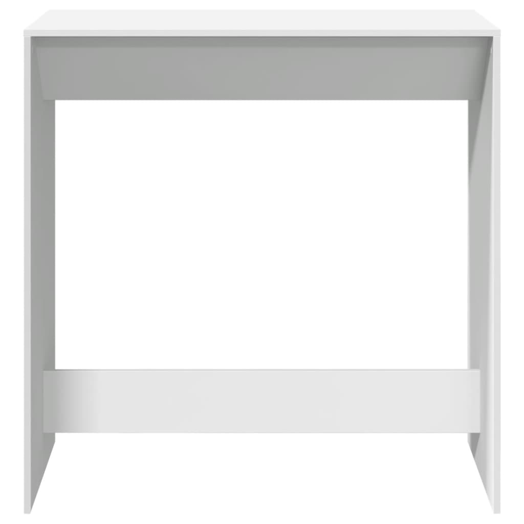 vidaXL Bar Table White 102x50x103,5 cm Engineered Wood
