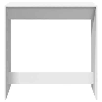 vidaXL Bar Table White 102x50x103,5 cm Engineered Wood