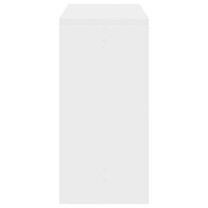 vidaXL Bar Table White 102x50x103.5 cm Engineered Wood