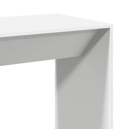 vidaXL Bar Table White 102x50x103,5 cm Engineered Wood