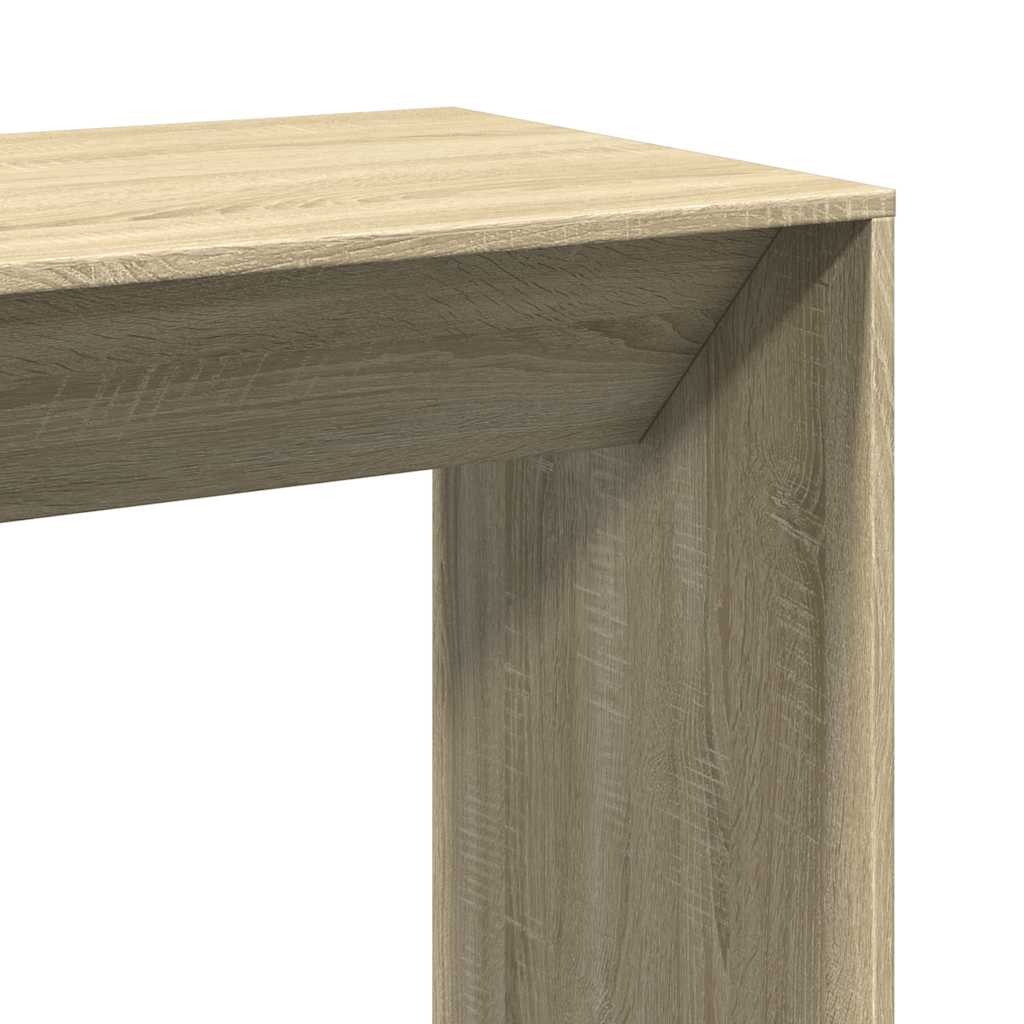 vidaXL Bar Table Sonoma Oak 102x50x103,5 cm Engineered Wood