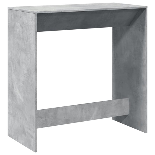 vidaXL Bar Table Concrete Grey 102x50x103,5 cm Engineered Wood
