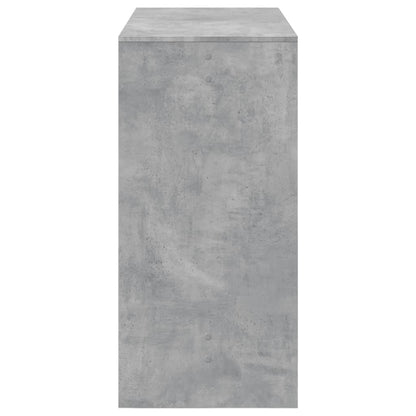 vidaXL Bar Table Concrete Grey 102x50x103,5 cm Engineered Wood