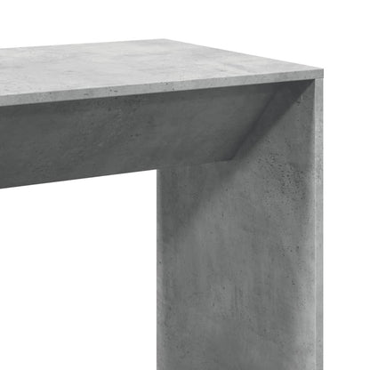 vidaXL Bar Table Concrete Grey 102x50x103,5 cm Engineered Wood