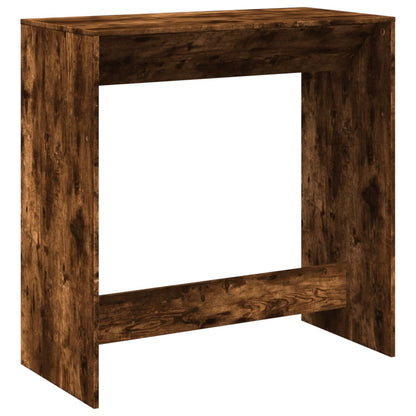 vidaXL Bar Table Smoked Oak 102x50x103,5 cm Engineered Wood