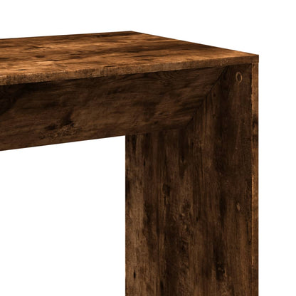 vidaXL Bar Table Smoked Oak 102x50x103,5 cm Engineered Wood