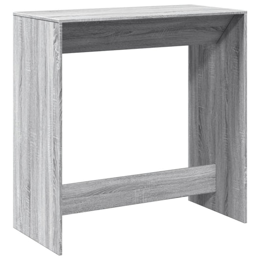 vidaXL Bar Table Grey Sonoma 102x50x103,5 cm Engineered Wood