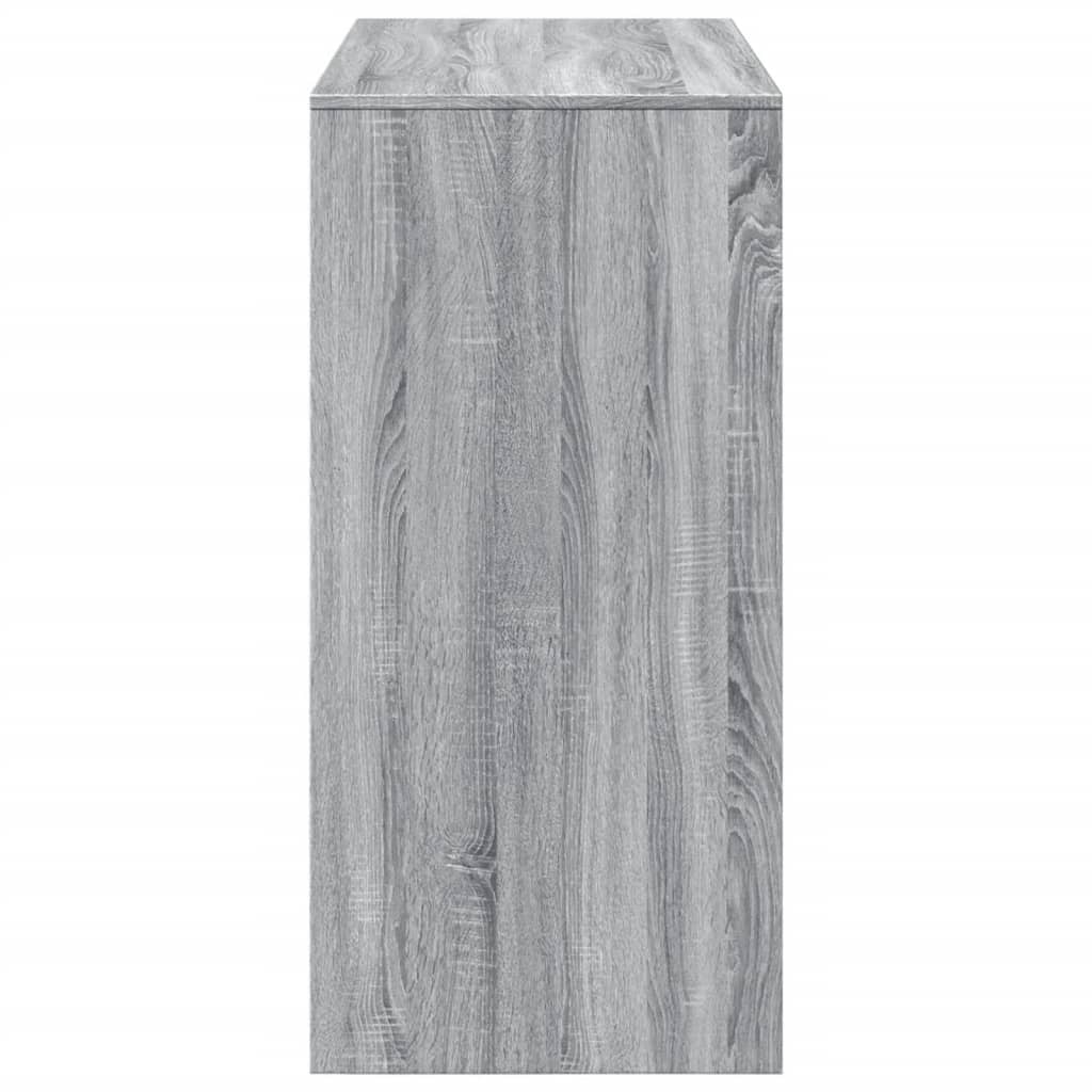 vidaXL Bar Table Grey Sonoma 102x50x103,5 cm Engineered Wood