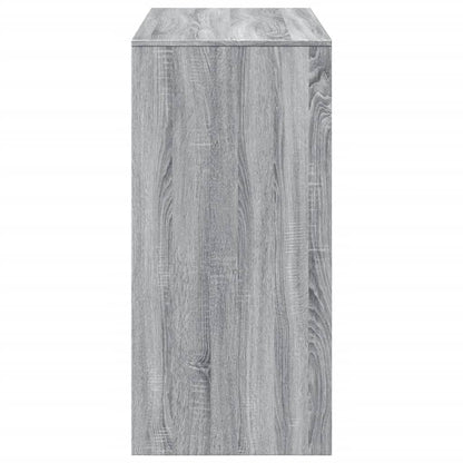 vidaXL Bar Table Grey Sonoma 102x50x103,5 cm Engineered Wood