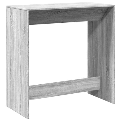 vidaXL Bar Table Grey Sonoma 102x50x103,5 cm Engineered Wood