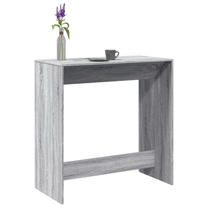 vidaXL Bar Table Grey Sonoma 102x50x103,5 cm Engineered Wood