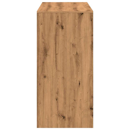 vidaXL Bar Table Artisan Oak 102x50x103,5 cm Engineered Wood