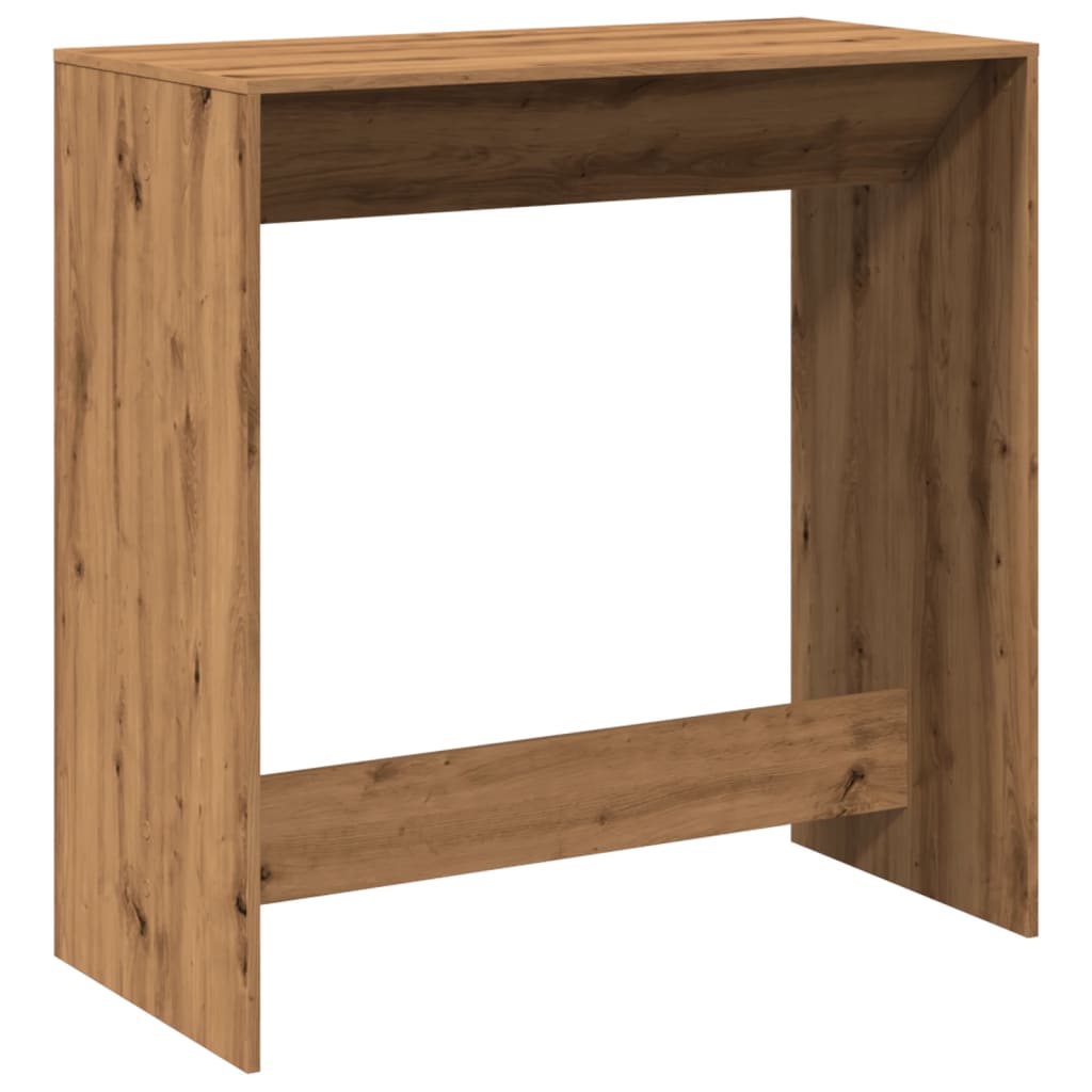 vidaXL Bar Table Artisan Oak 102x50x103.5 cm Engineered Wood