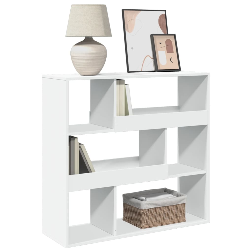vidaXL Book Cabinet/Room Divider White 100x33x94,5 cm