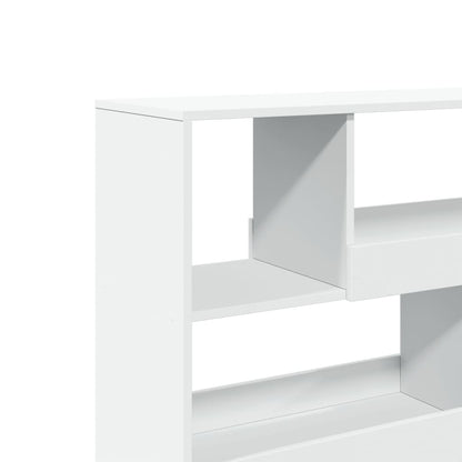 vidaXL Book Cabinet/Room Divider White 100x33x94,5 cm