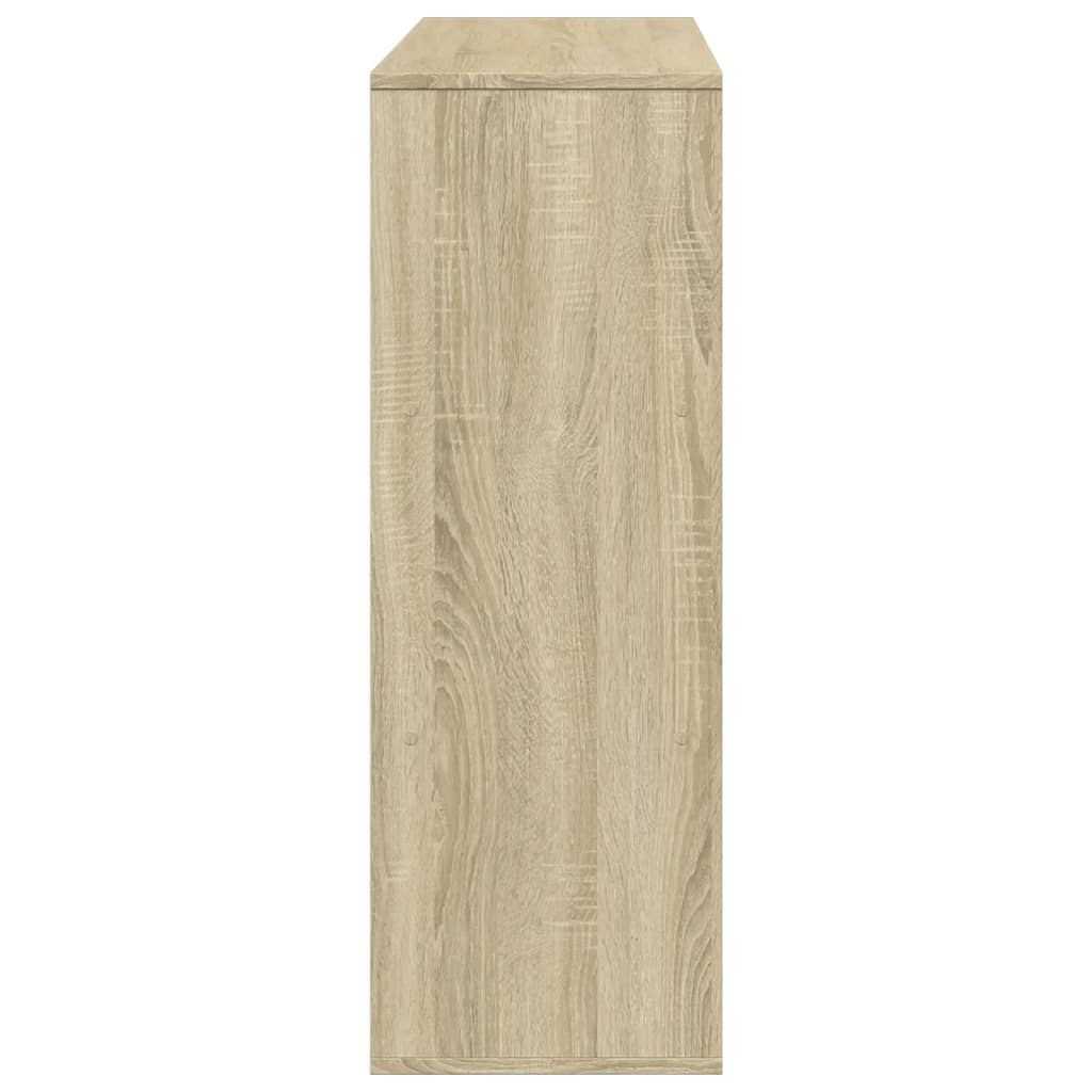 vidaXL Book Cabinet/Room Divider Sonoma Oak 100x33x94,5 cm