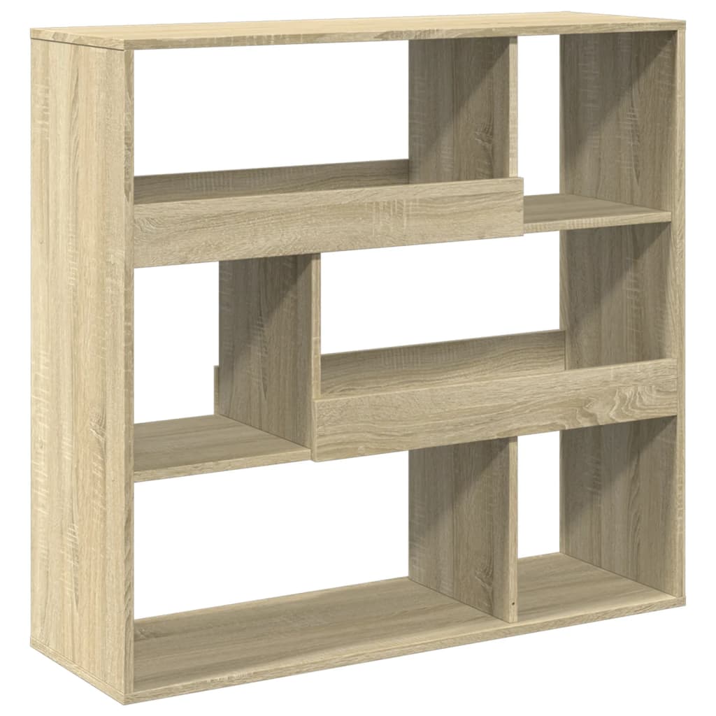 vidaXL Book Cabinet/Room Divider Sonoma Oak 100x33x94,5 cm