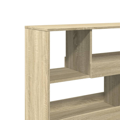 vidaXL Book Cabinet/Room Divider Sonoma Oak 100x33x94,5 cm