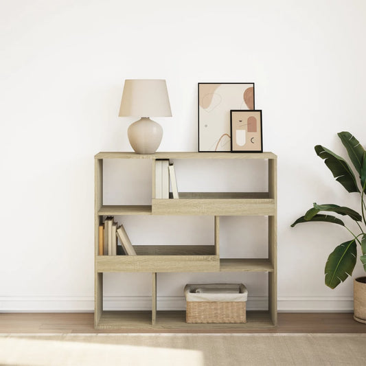 vidaXL Book Cabinet/Room Divider Sonoma Oak 100x33x94,5 cm