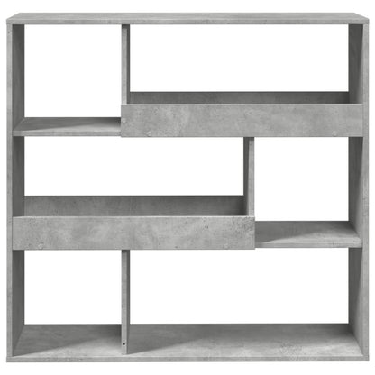 vidaXL Book Cabinet/Room Divider Concrete Grey 100x33x94,5 cm