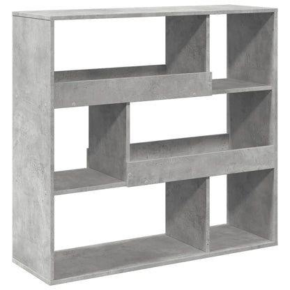 vidaXL Book Cabinet/Room Divider Concrete Grey 100x33x94,5 cm