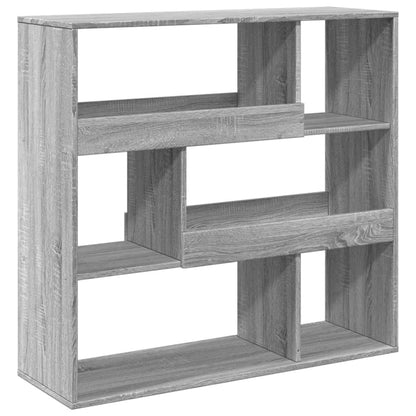 vidaXL Book Cabinet/Room Divider Grey Sonoma 100x33x94,5 cm