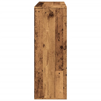 vidaXL Book Cabinet/Room Divider Old Wood 100x33x94,5 cm
