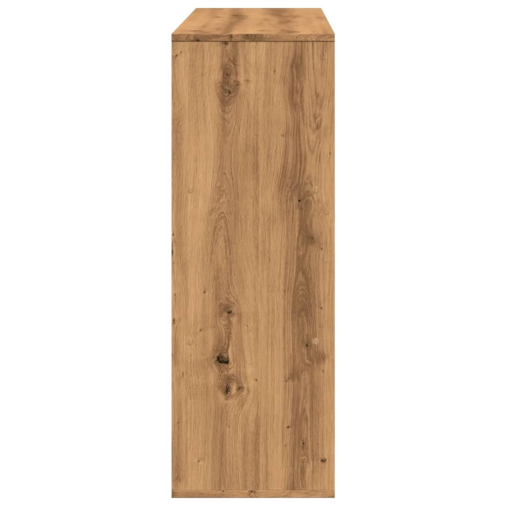 vidaXL Book Cabinet/Room Divider Artisan Oak 100x33x94,5 cm