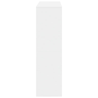 vidaXL Book Cabinet/Room Divider White 100x33x115 cm