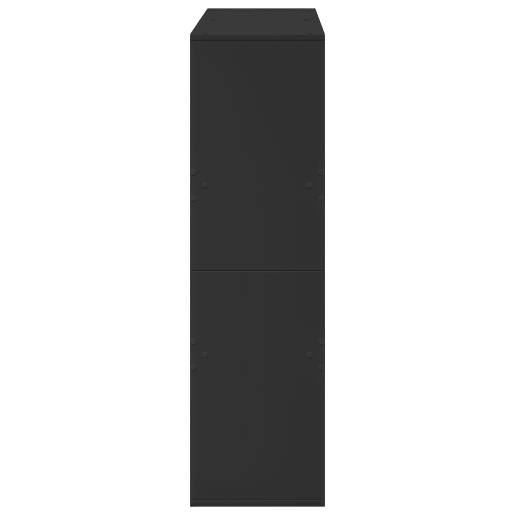 vidaXL Book Cabinet/Room Divider Black 100x33x115 cm