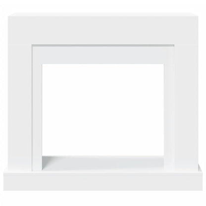 vidaXL Fireplace Surround White 100x30x87,5 cm Engineered Wood
